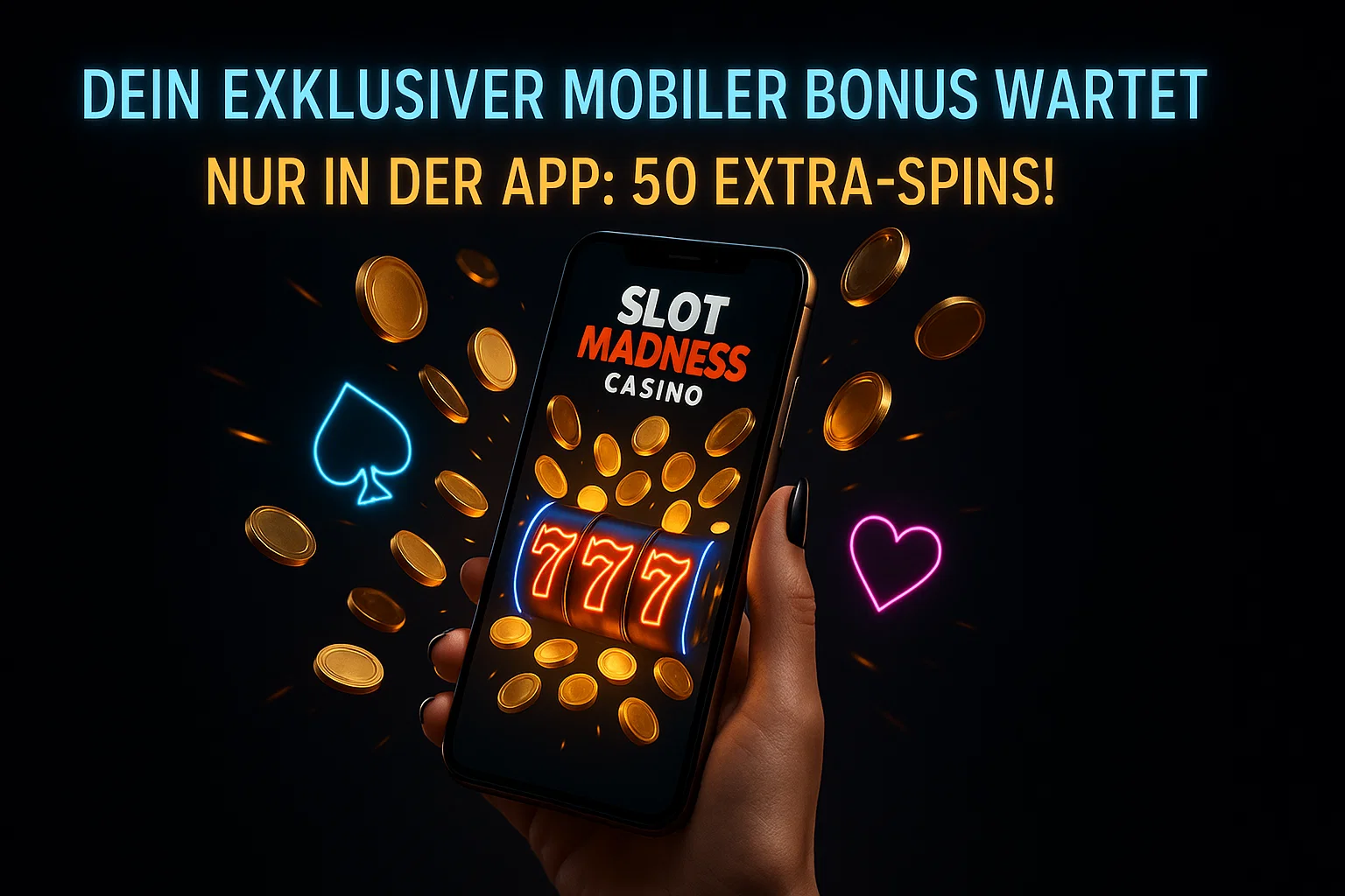 Dein exklusiver mobiler Bonus wartet! Nur in der App: 50 Extra-Spins!